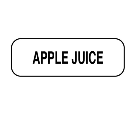 Apple Juice Label 1/2 X 1-1/2